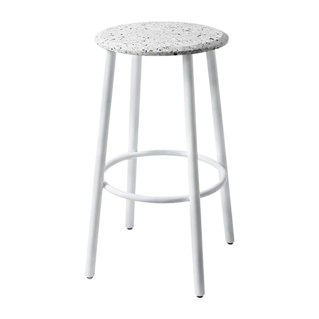 Bar Stool – White