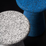 Stool - Gray White | Low Stools