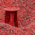 Stool / Side Table - Orange | Low Stools