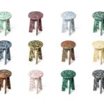 Stool / Side Table - Orange | Low Stools