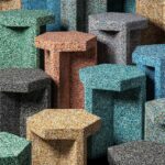 Stool - Gray White | Low Stools