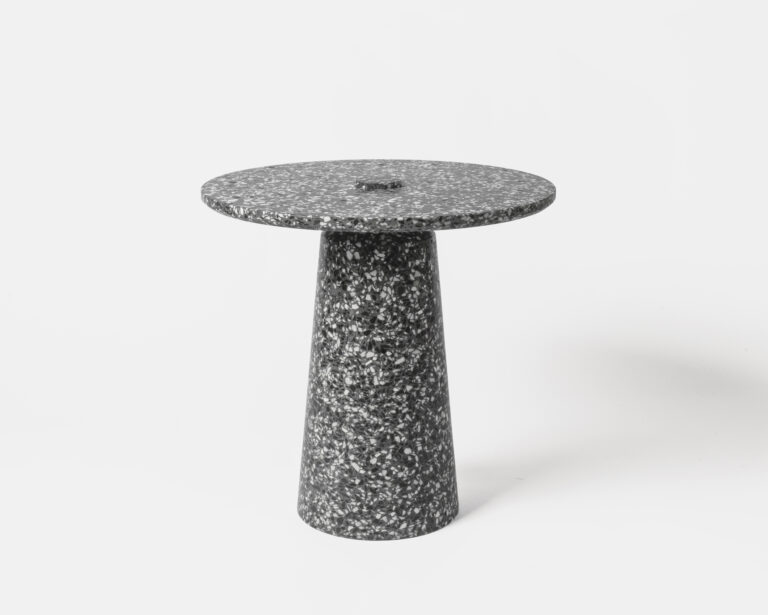 Side Table - Black Terrazzo