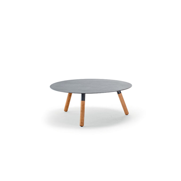 Teak Coffee Table - Anthracite