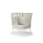 High-Back Armchair - White | High-Back Armchairs