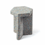 Stool - Gray White | Low Stools