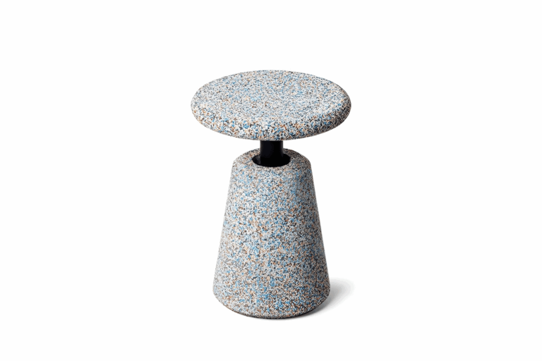 Stool - Gray White