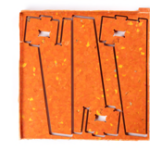 Stool / Side Table - Orange | Low Stools
