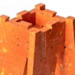 Stool / Side Table - Orange | Low Stools