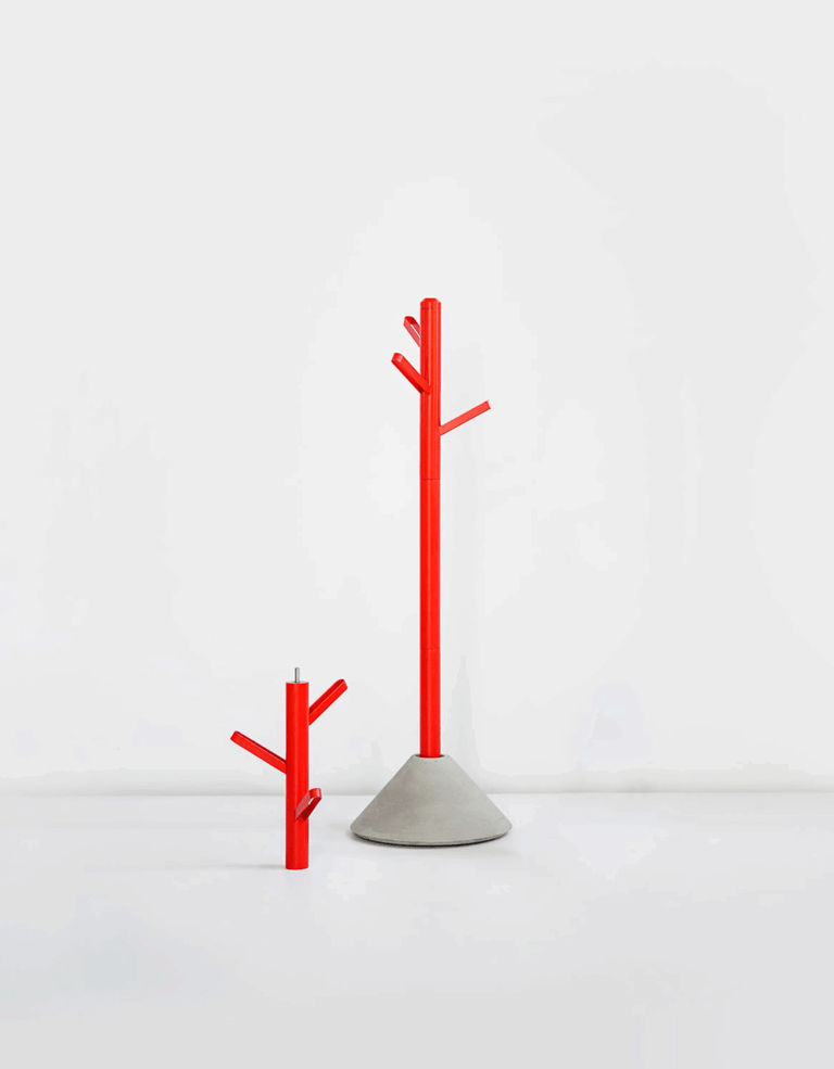 Coat Stand - Red