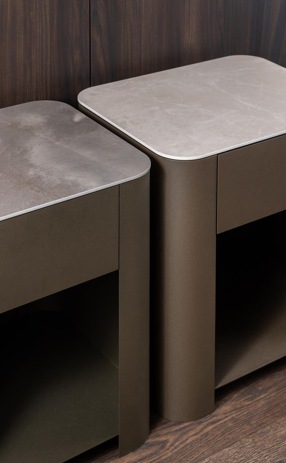 Night Table - Grey | Nightstand