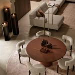 Bar Chair Low - Marmolada 03 Fabric | Bar Stools