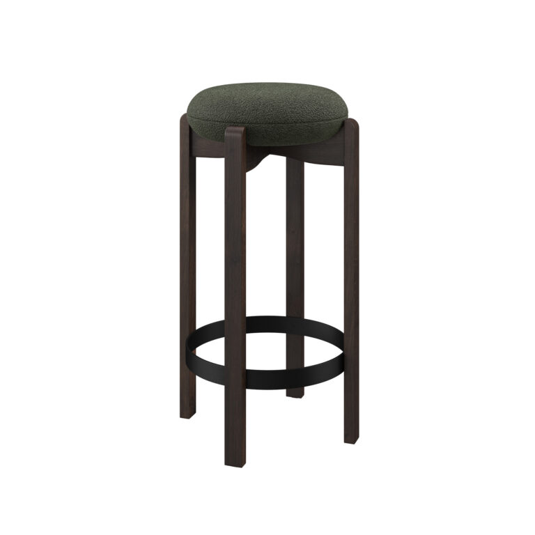 Bar Chair High - Boogie 162 Fabric