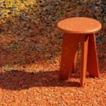 Stool / Side Table - Orange | Low Stools