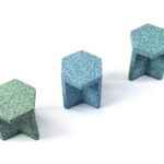 Stool - Gray White | Low Stools