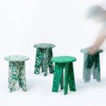Stool / Side Table - Orange | Low Stools