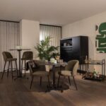 Bar Chair High - Giant 37 Fabric | Bar Stools