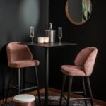 Bar Chair High - Zena 15 Fabric | Bar Stools