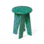Stool / Side Table - Green | Low Stools