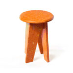 Stool / Side Table - Orange | Low Stools