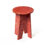 Stool / Side Table - Red | Low Stools