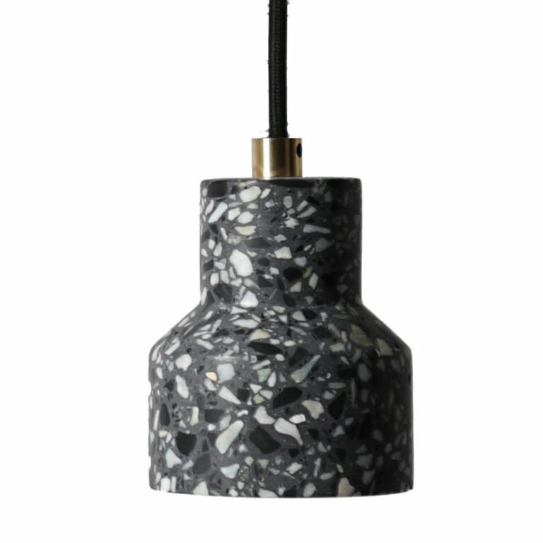 Pendant Lamp - Black Terrazzo
