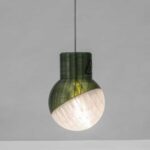 3D-printed Pendant - Green | Pendants