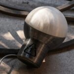 3D-printed Table Lamp - Grey | Table Lamps