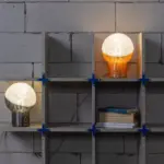 3D-printed Table Lamp - Grey | Table Lamps