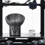 3D-printed Table Lamp - Grey | Table Lamps