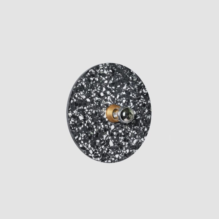 Wall Lamp - Black Terrazzo