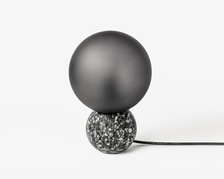 Table Lamp - Black Terrazzo