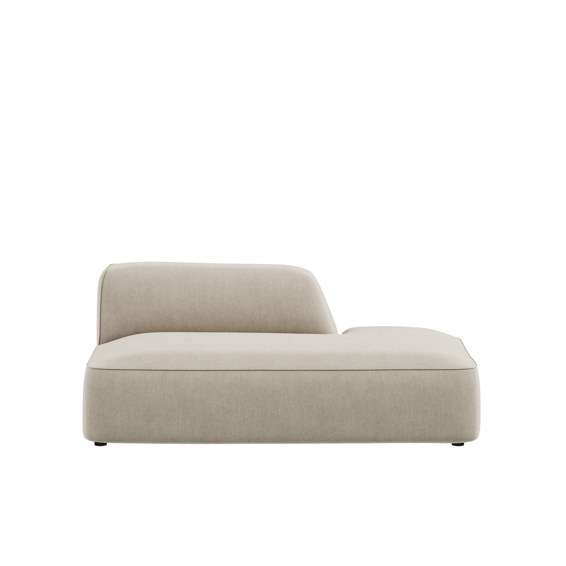 Lounge Sofa L - Boss Fabric Sand | 2 Seater