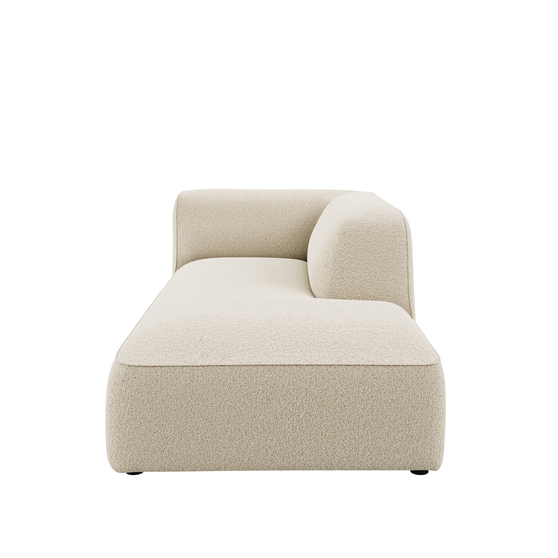 Chaise Longue R - Oreo Fabric Sand | Chaise Lounge