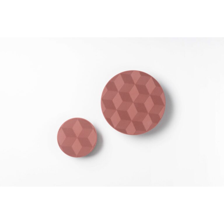 Wall lamp L - earth red diamond