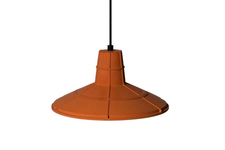 L Pendant Lamp - Earthy Orange