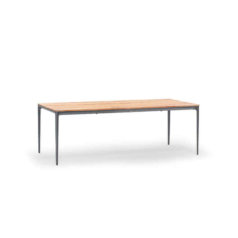 Teak Table - Anthracite