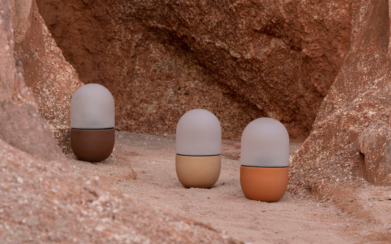 Table Lamp - Earthy Orange | Table Lamps