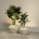 Powder Coated Aluminium - Ivory | Ambient Planters