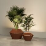 Powder Coated Aluminium - Rust Rame | Ambient Planters