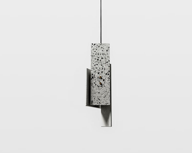 Pendant Lamp - Black Terrazzo