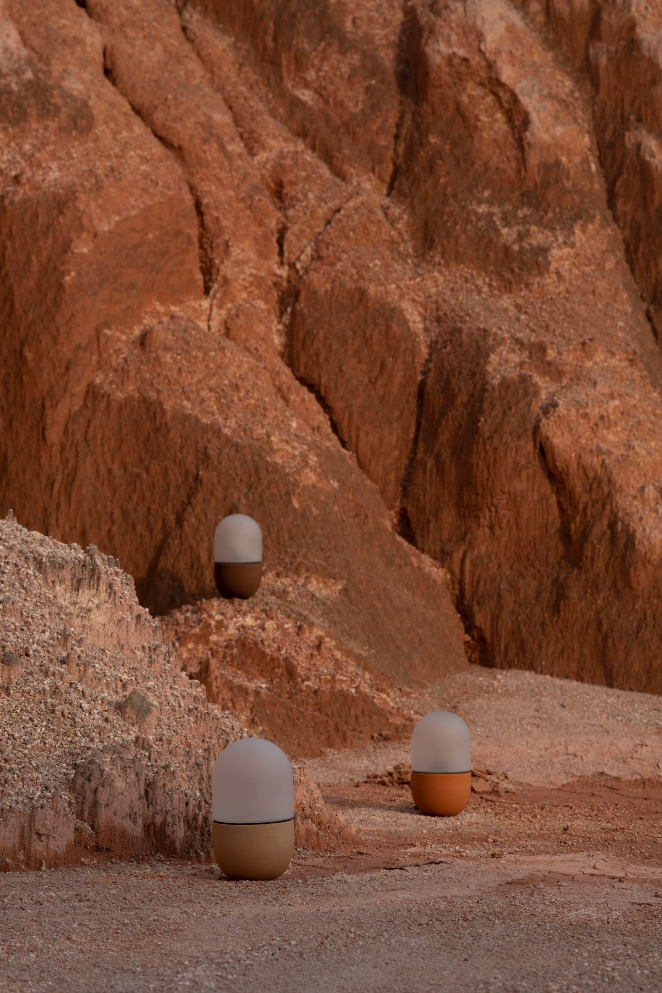 Table Lamp - Earthy Orange | Table Lamps