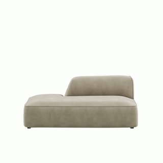 Lounge Sofa L - Lech Fabric Sand | 2 Seater