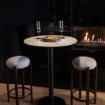 Bar chair Low - Rhythm 01 Fabric | Bar Stools