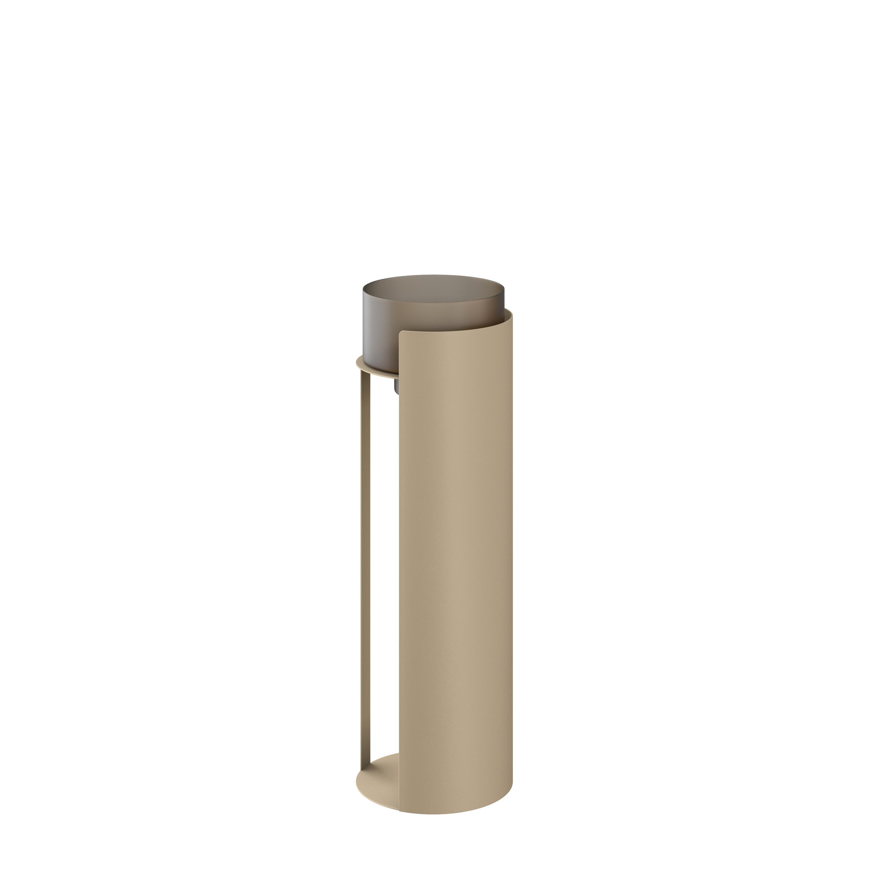 Hurricane S - Taupe | Candle Holders & Lanterns