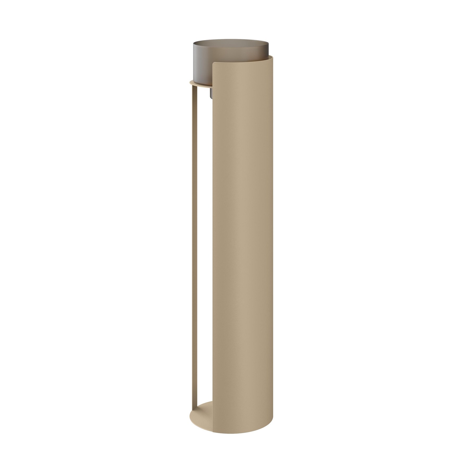 Hurricane L - Taupe | Candle Holders & Lanterns