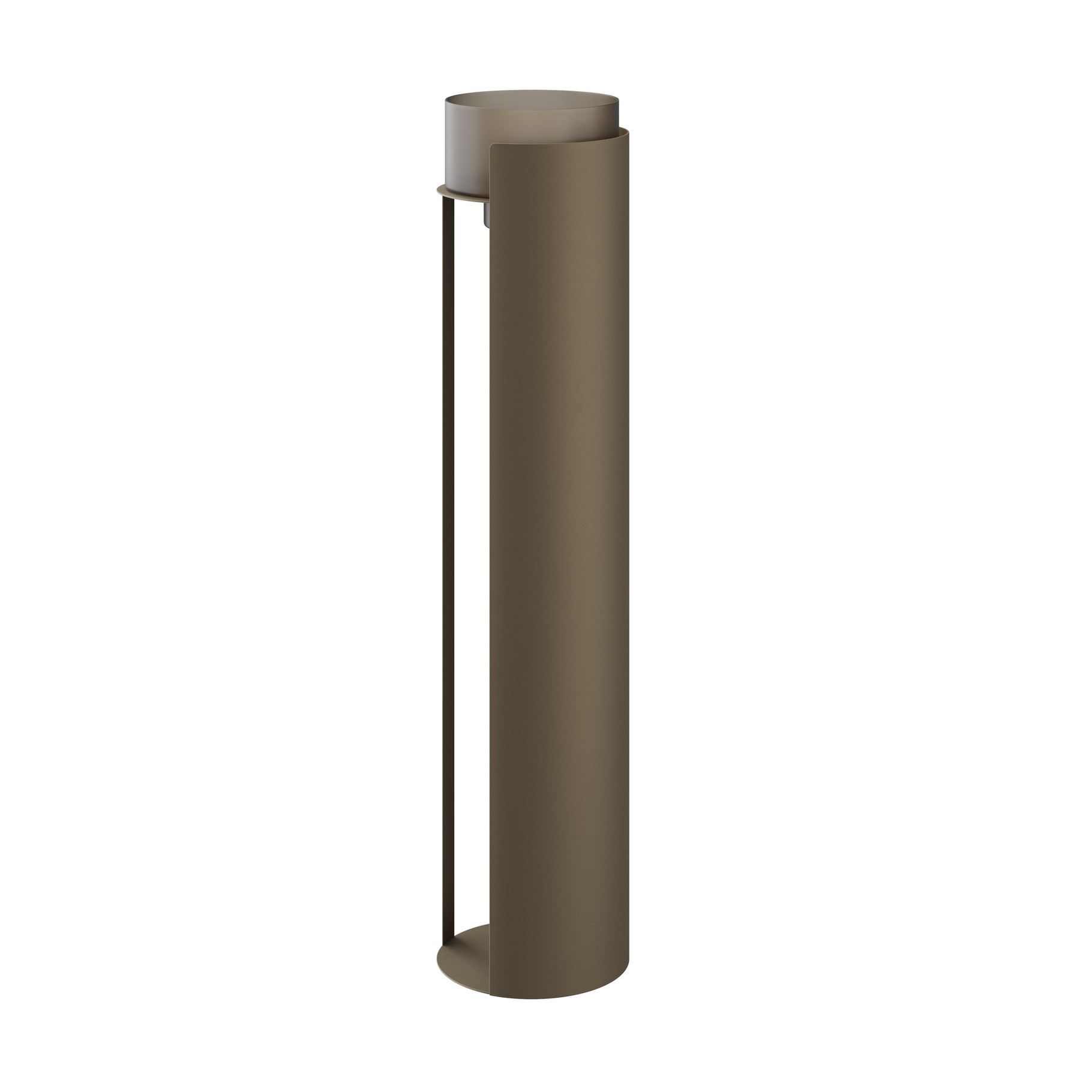Hurricane L - Brown | Candle Holders & Lanterns