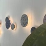 Wall Lamp S - White Terrazzo | Wall Lights