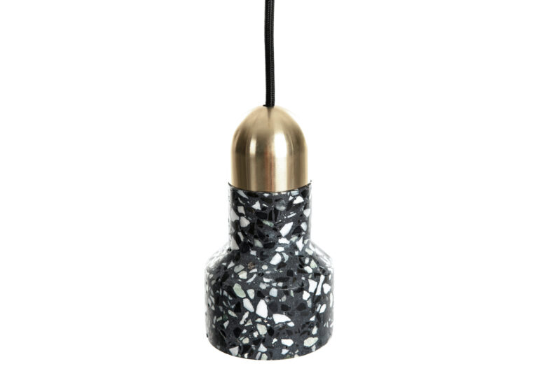 Pendant Lamp - Black Terrazzo