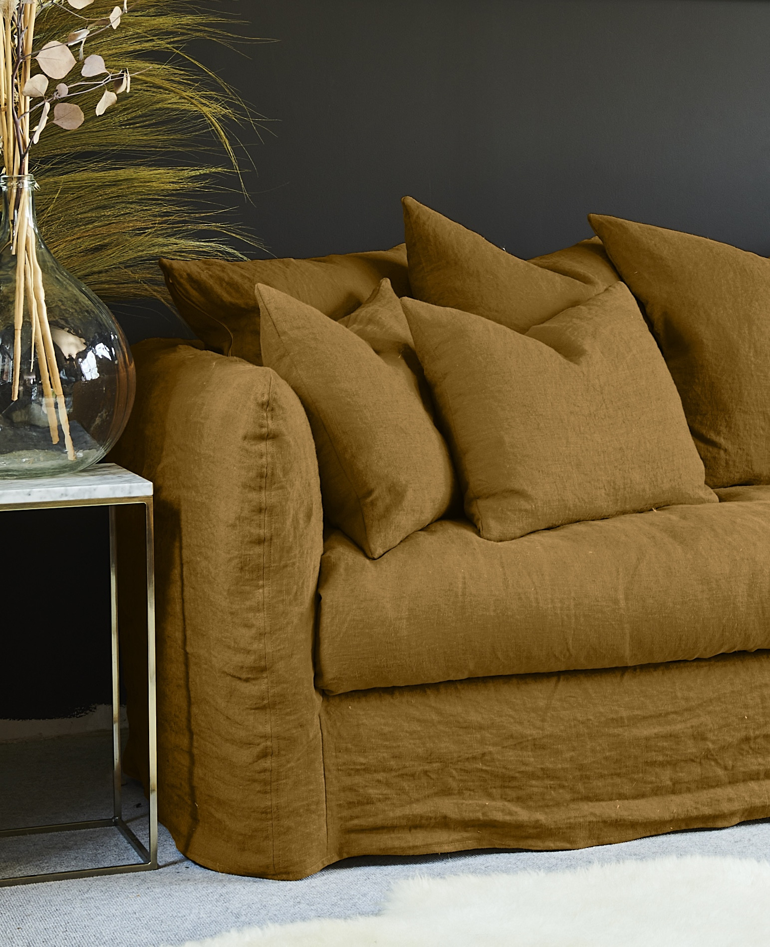 L/R Arm 3 Seats Sofa 170 cm | 3 Seater