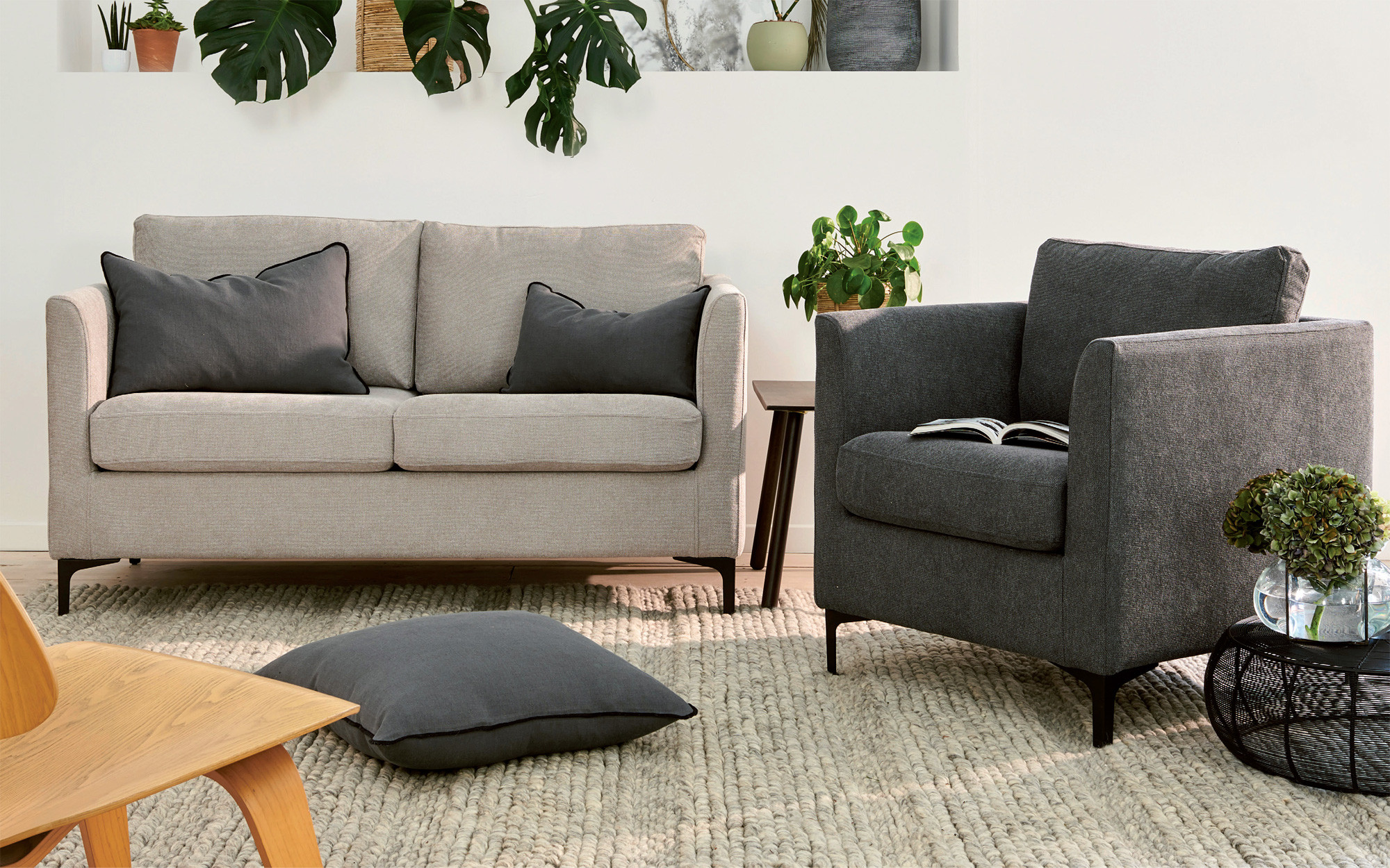 2 Seats Sofa 120 cm | 2 Seater